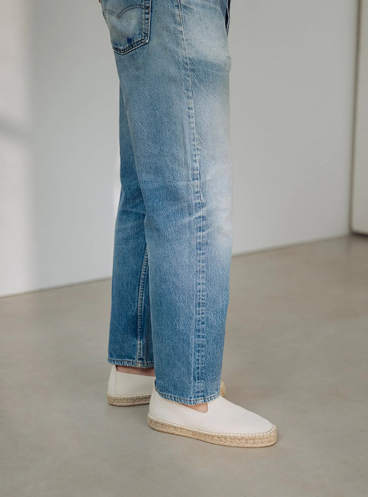Espadrille - Ivory Canvas
