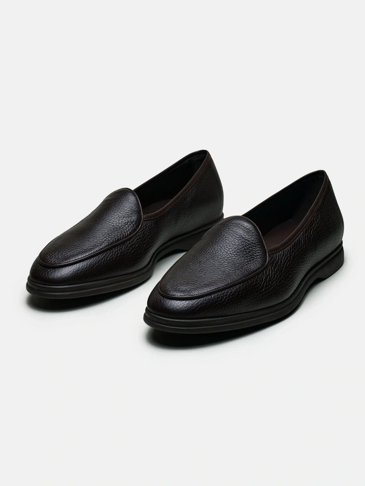 Belgian Loafer - Brown Deerskin