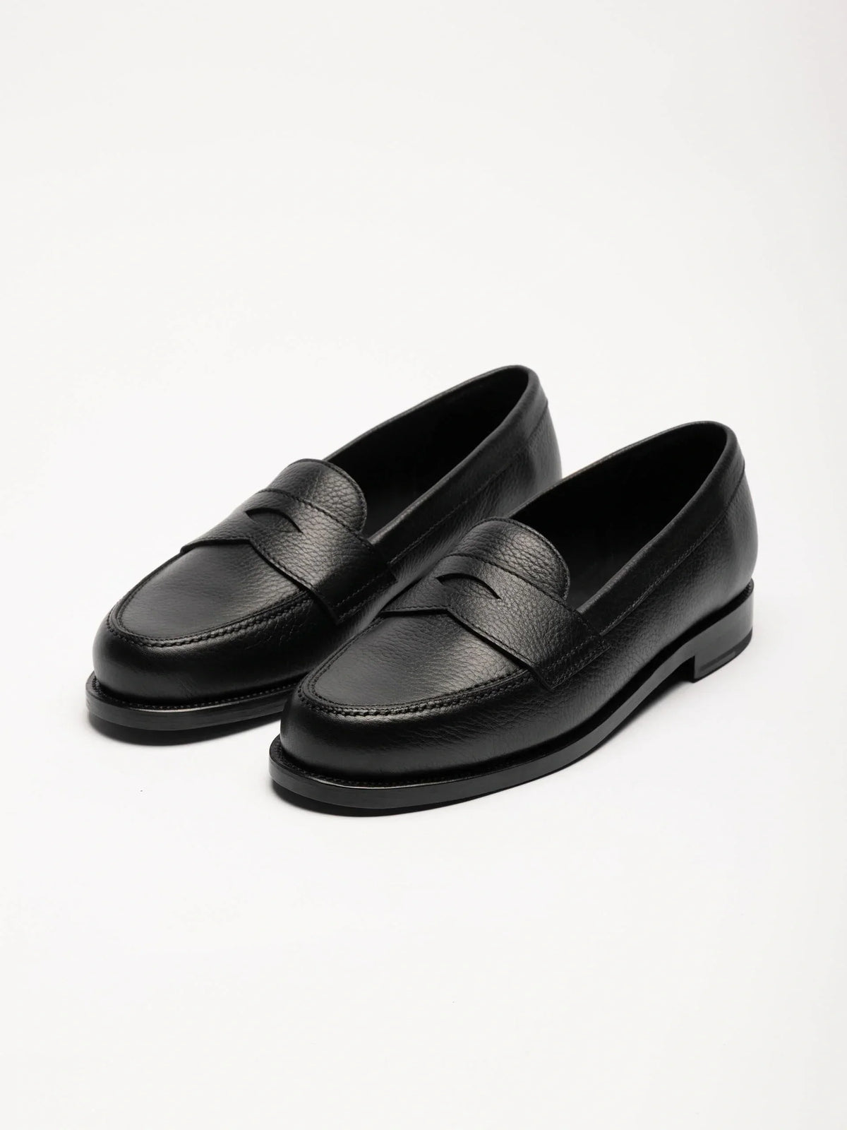 Ivy Loafer - Black Grain