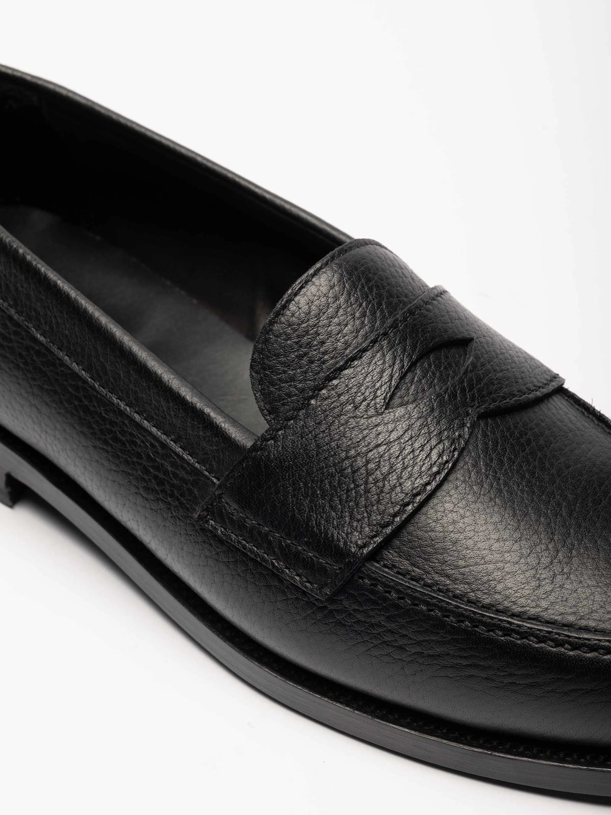 Ivy Loafer - Black Grain