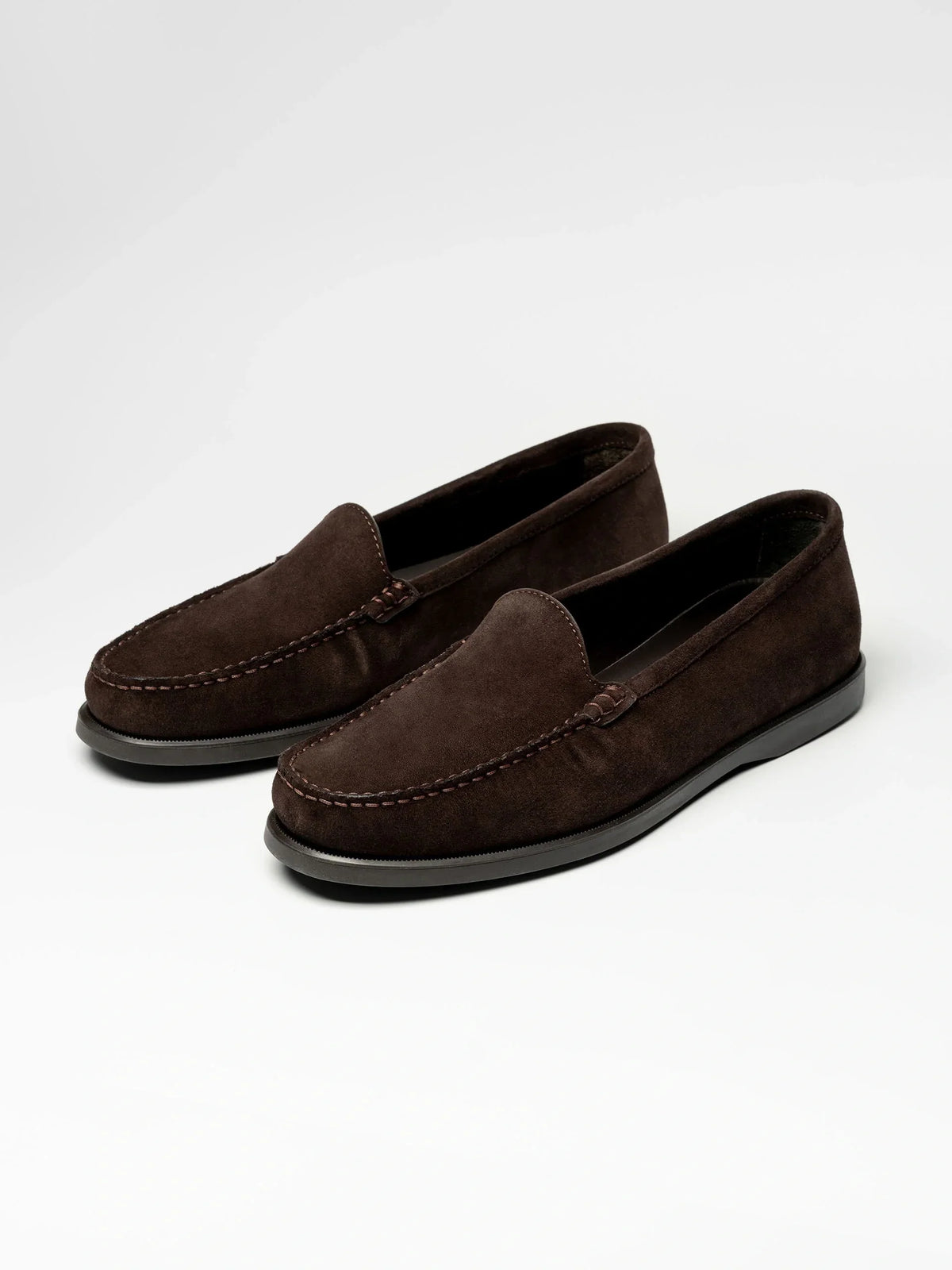 Venetian Loafer - Brown Suede