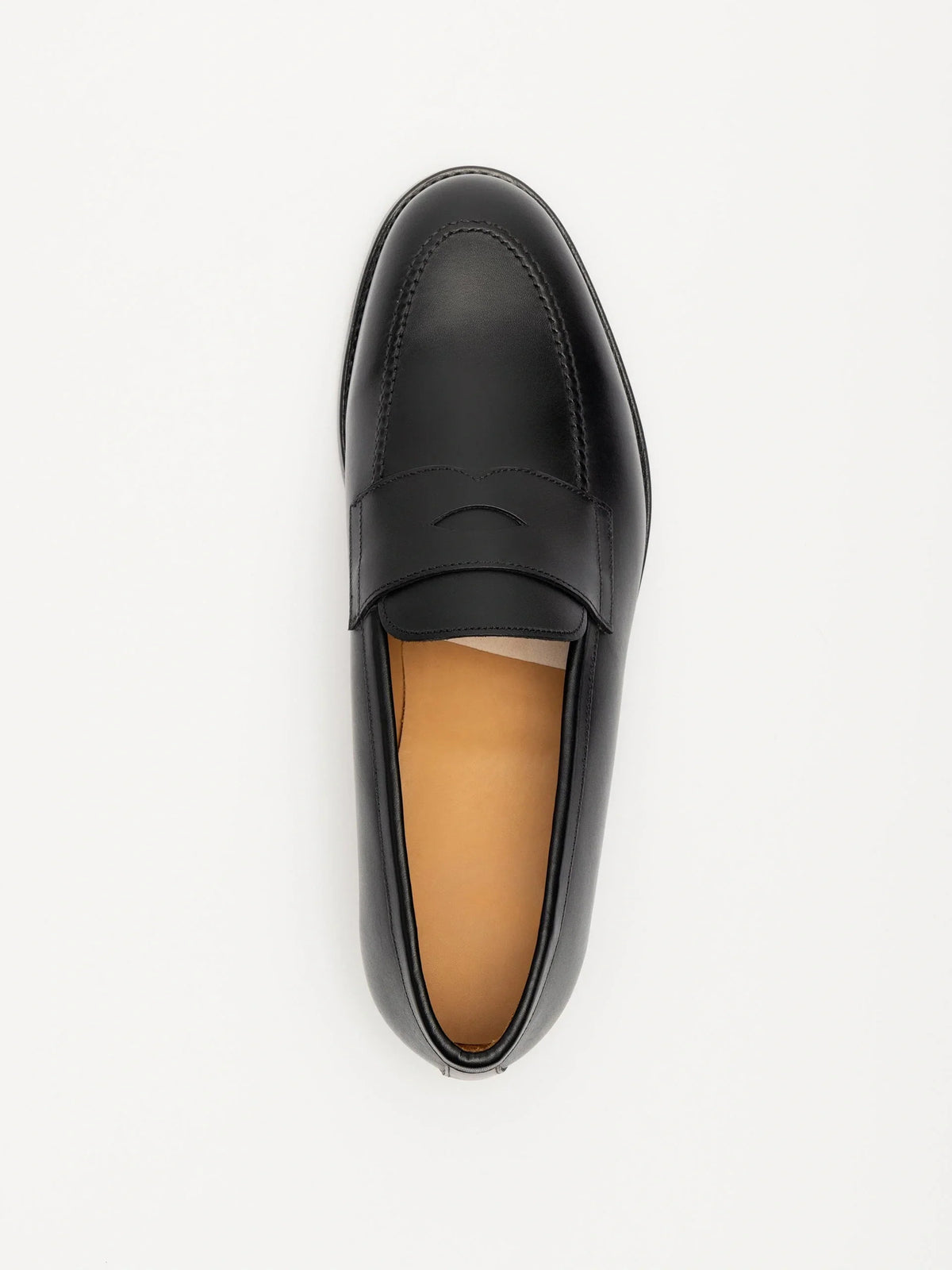 Penny Loafer - Black Calf