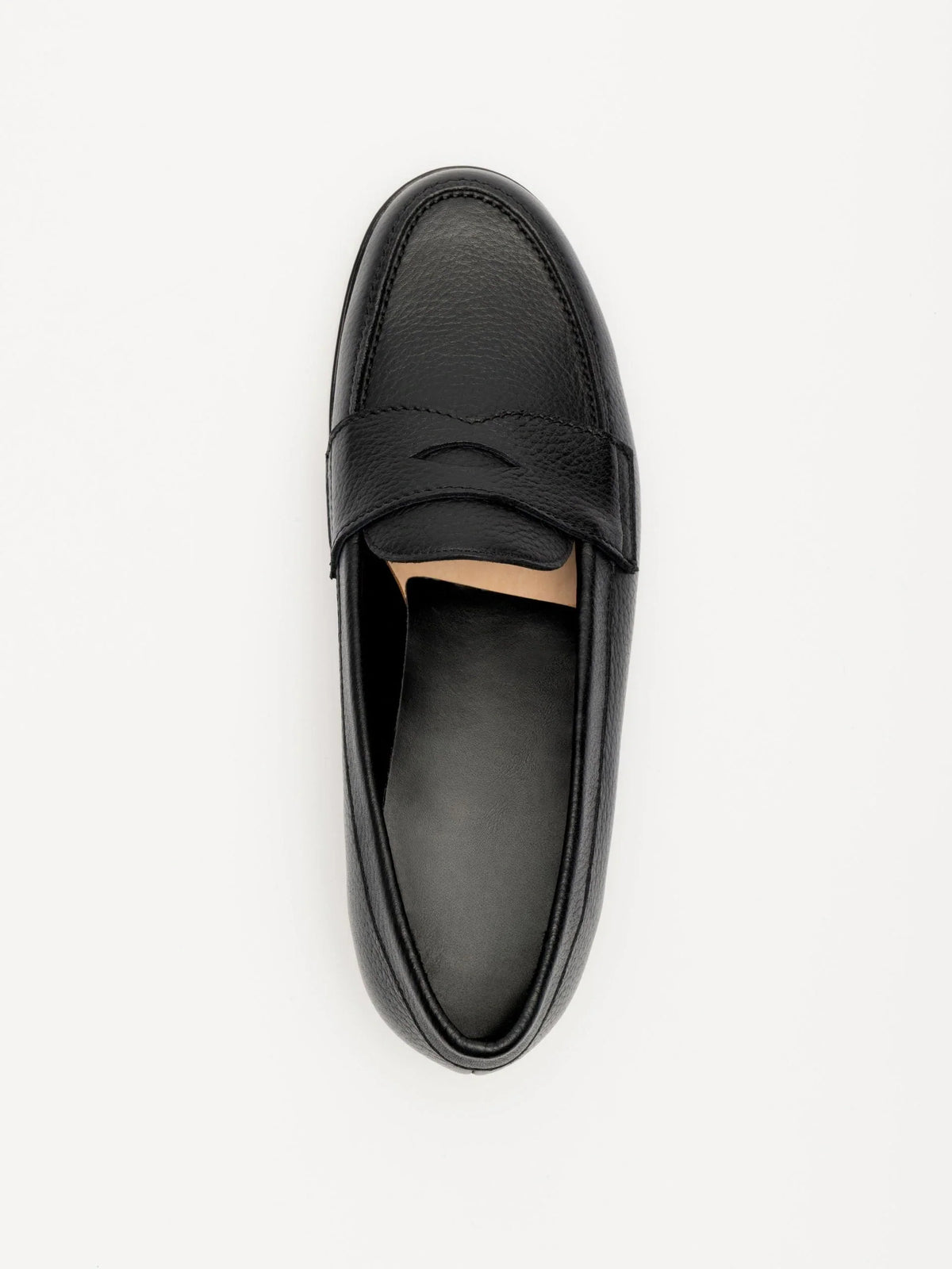 Ivy Loafer - Black Grain