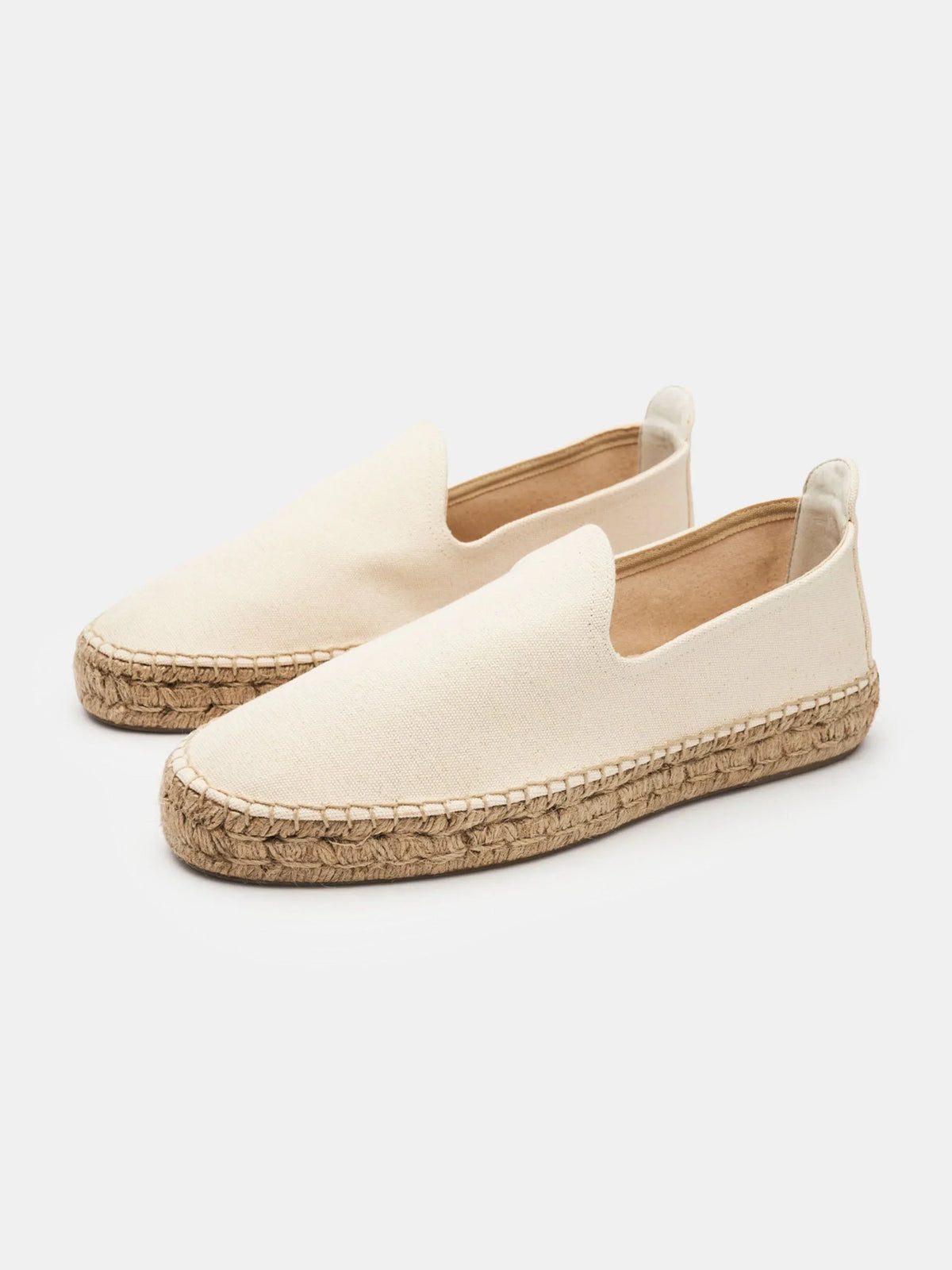 Espadrille - Ivory Canvas