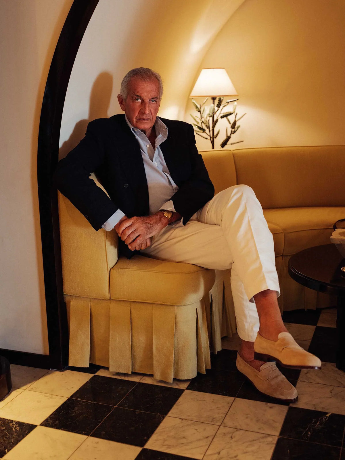 Penny Loafer - Sand Suede - Unlined