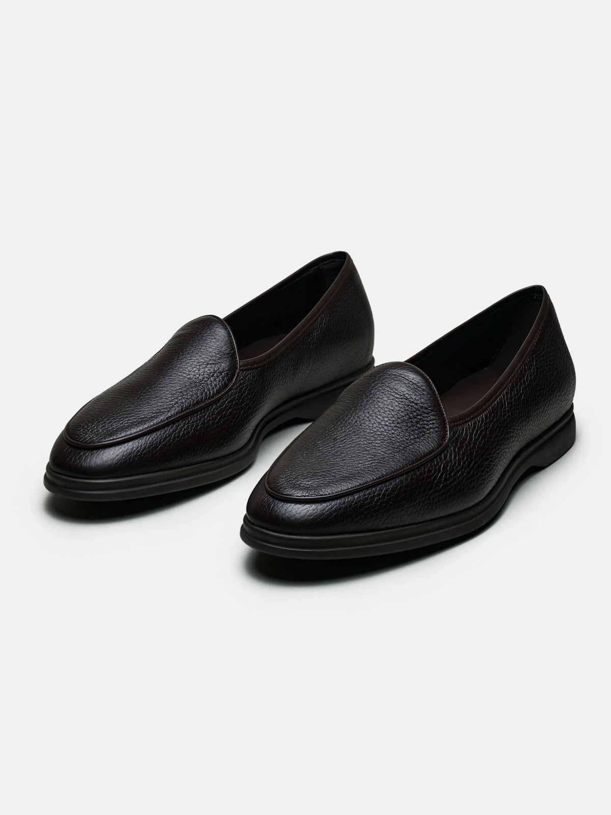 Belgian Loafer - Brown Deerskin