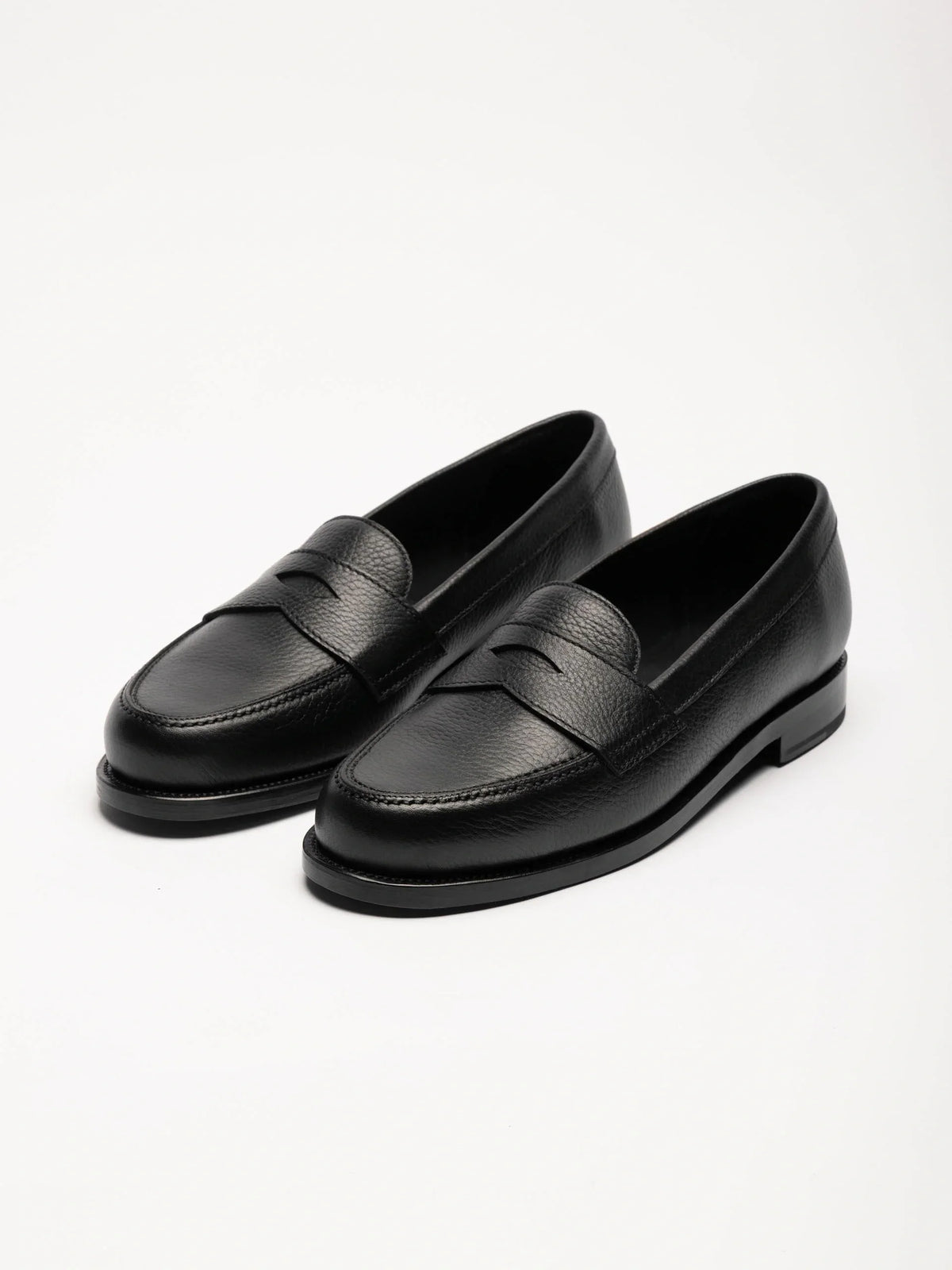 Ivy Loafer - Black Grain
