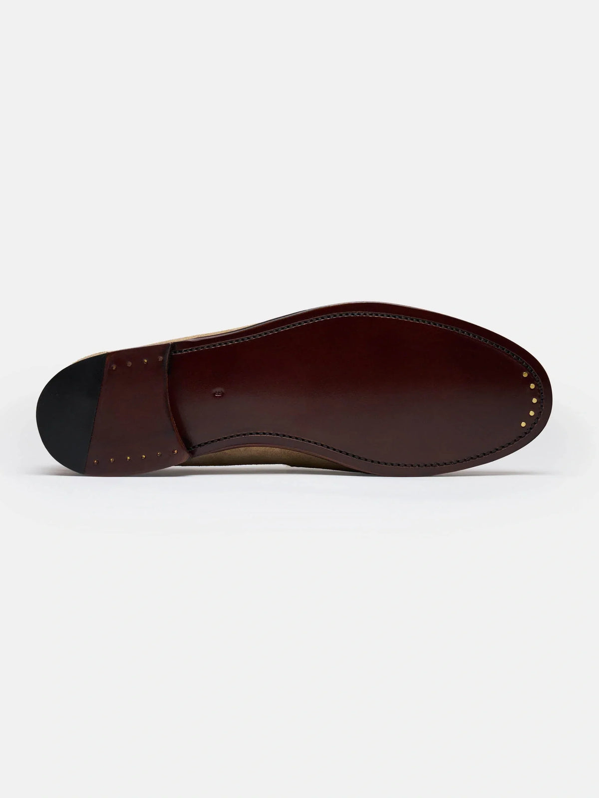 Penny Loafer - Sand Suede - Unlined