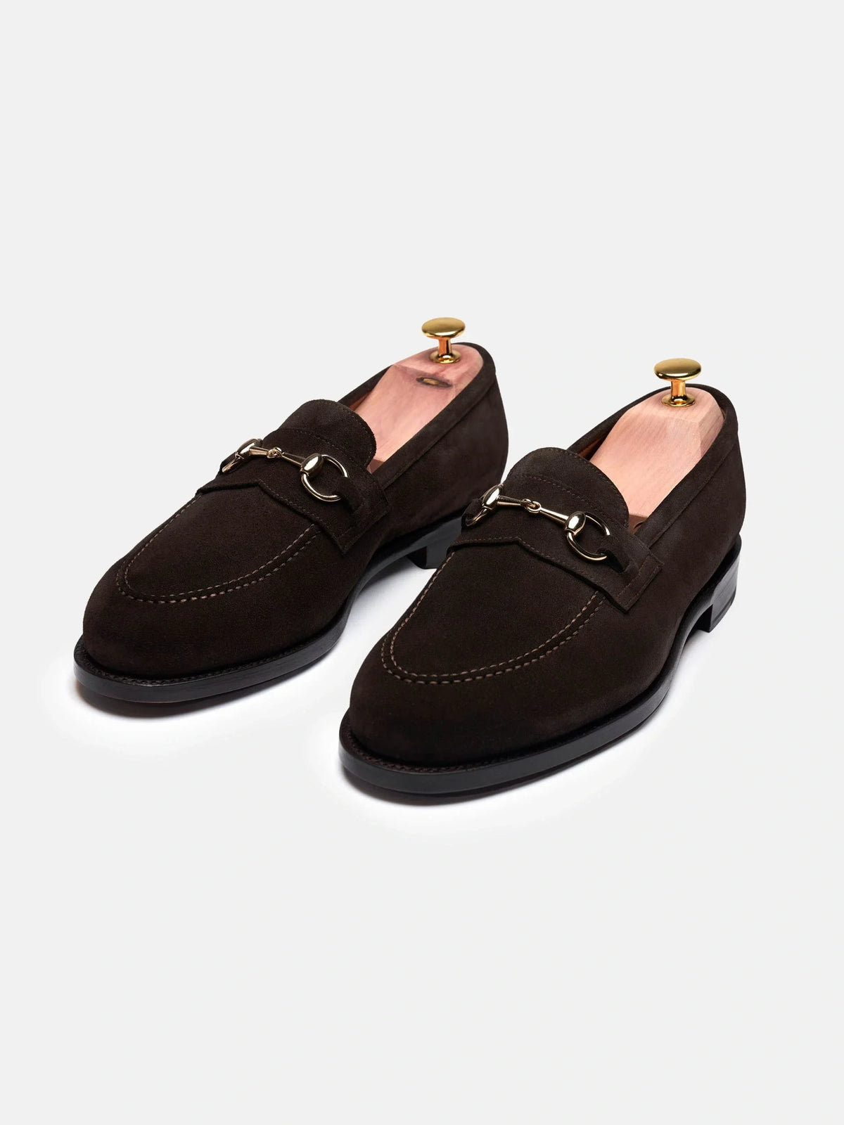 Horsebit Loafer - Brown Suede